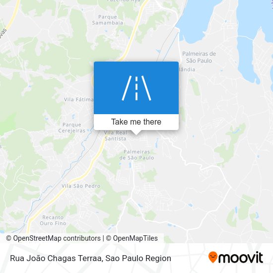 Rua João Chagas Terraa map