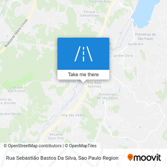 Rua Sebastião Bastos Da Silva map