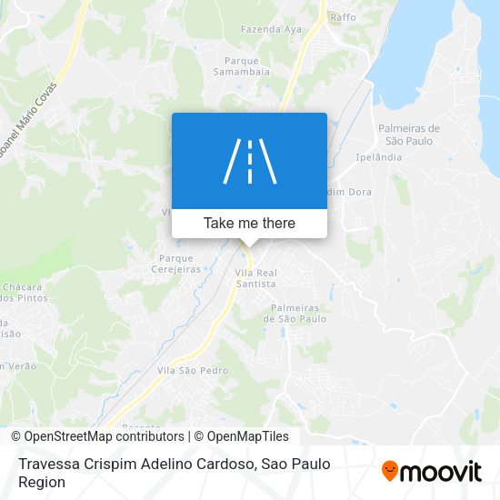 Travessa Crispim Adelino Cardoso map