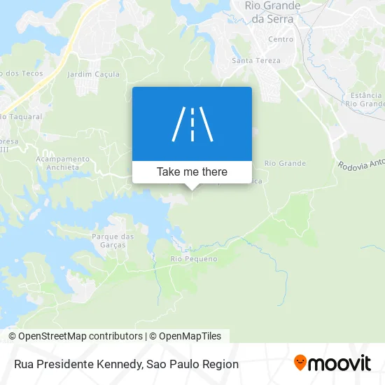 Rua Presidente Kennedy map
