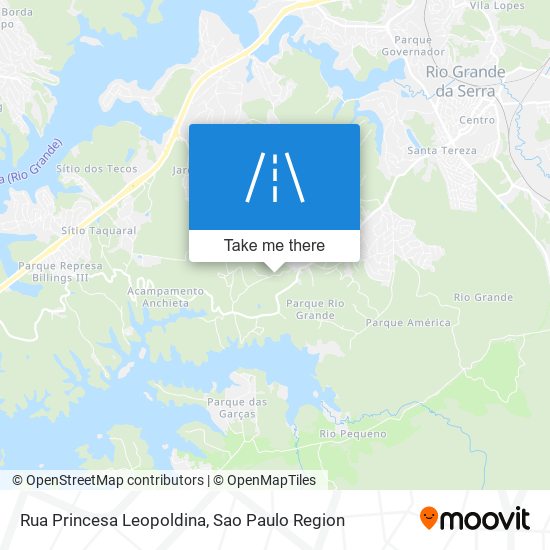 Rua Princesa Leopoldina map