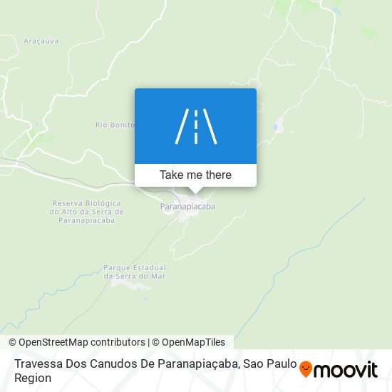 Travessa Dos Canudos De Paranapiaçaba map