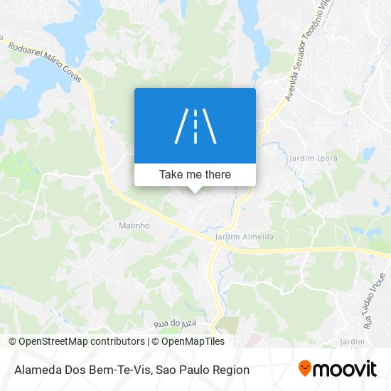 Alameda Dos Bem-Te-Vis map