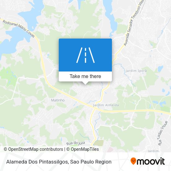 Alameda Dos Pintassilgos map
