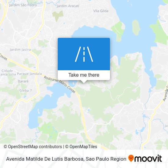 Avenida Matilde De Lutis Barbosa map