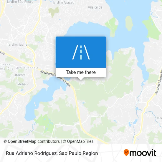 Rua Adriano Rodriguez map