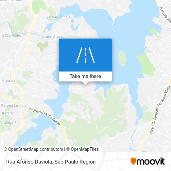 Rua Afonso Daviola map