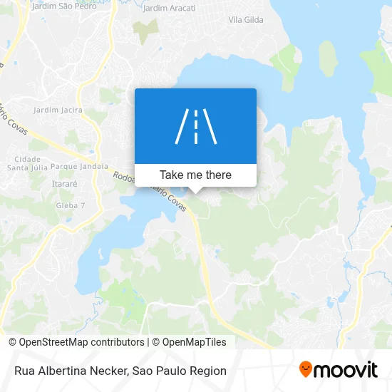 Rua Albertina Necker map