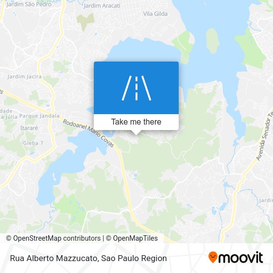 Rua Alberto Mazzucato map