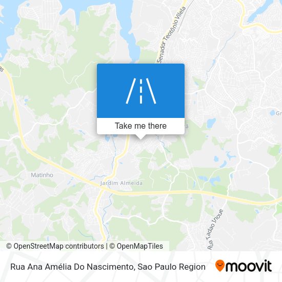 Rua Ana Amélia Do Nascimento map