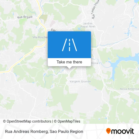 Rua Andreas Romberg map