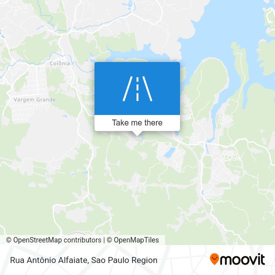 Rua Antônio Alfaiate map
