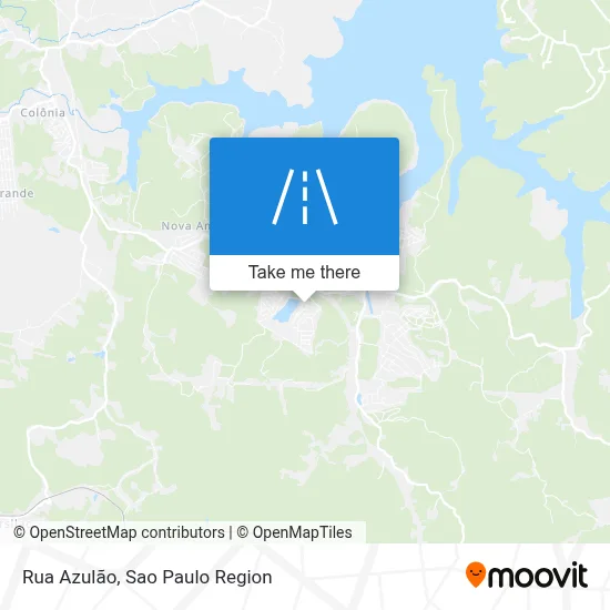 Rua Azulão map