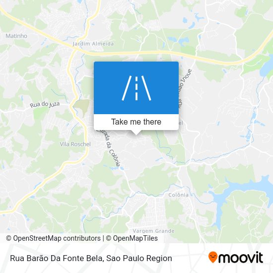 Rua Barão Da Fonte Bela map