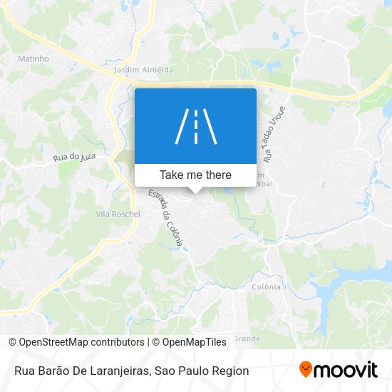Rua Barão De Laranjeiras map