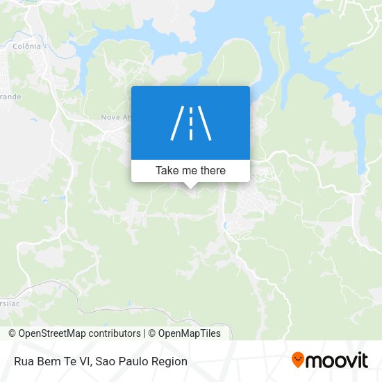 Rua Bem Te VI map