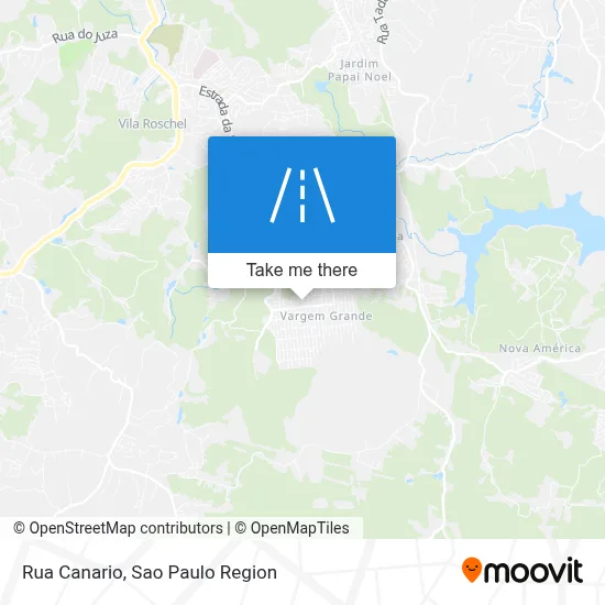 Rua Canario map