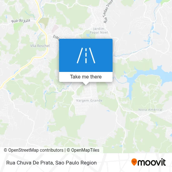 Rua Chuva De Prata map