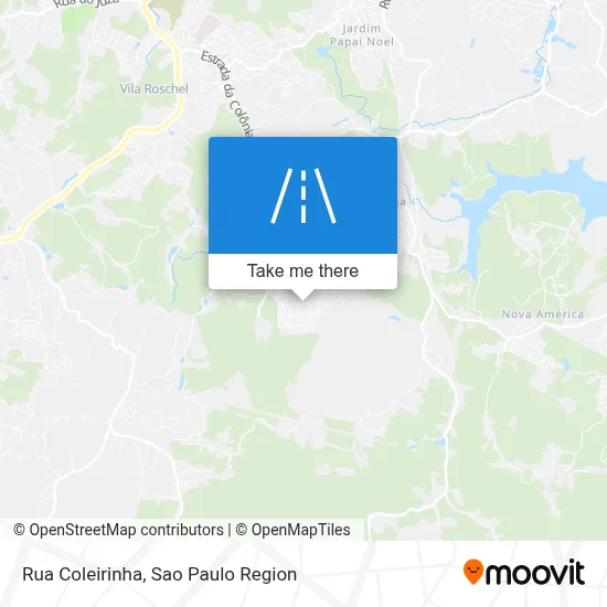 Rua Coleirinha map