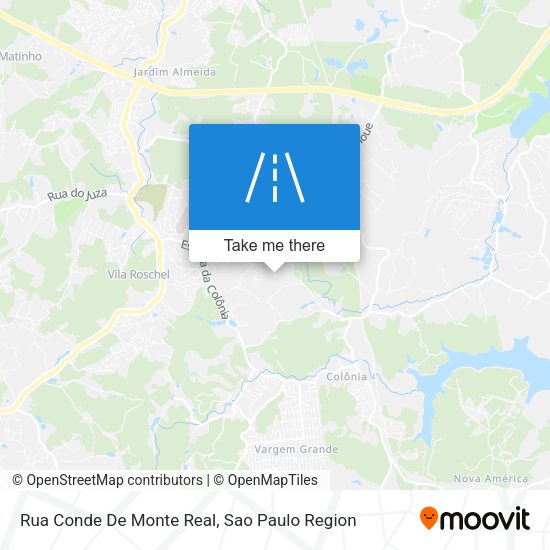Rua Conde De Monte Real map