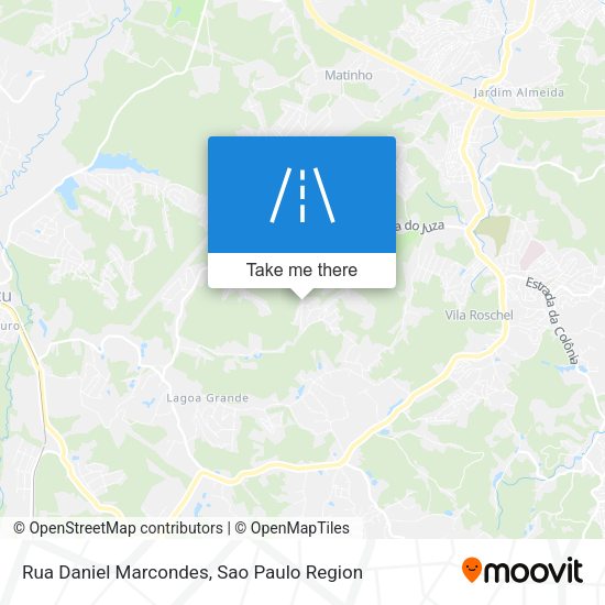 Rua Daniel Marcondes map