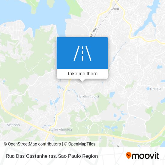 Rua Das Castanheiras map