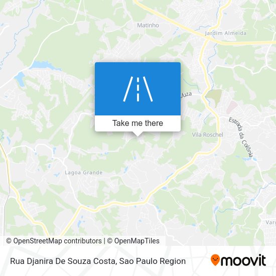 Rua Djanira De Souza Costa map