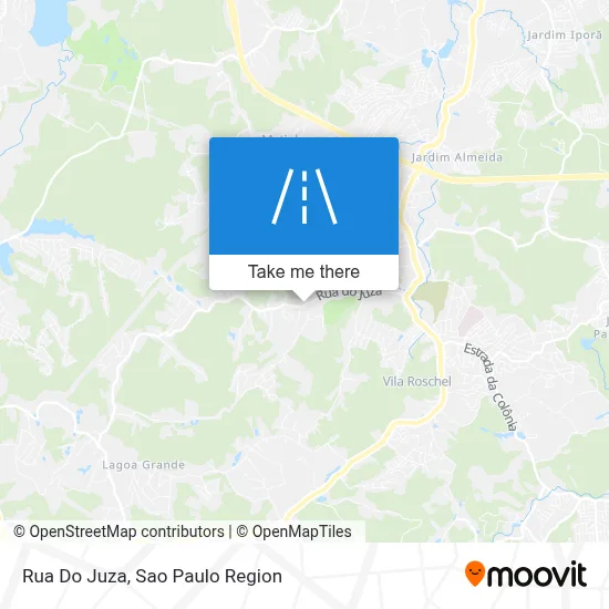 Rua Do Juza map