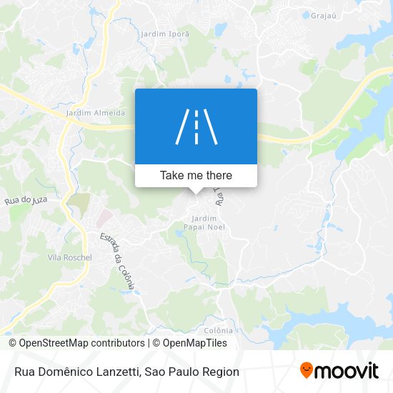 Rua Domênico Lanzetti map