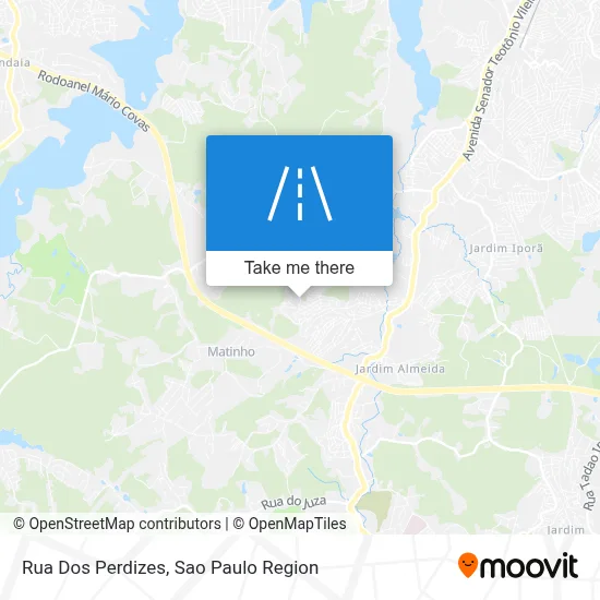 Rua Dos Perdizes map