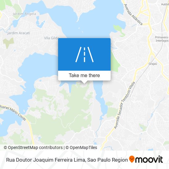 Rua Doutor Joaquim Ferreira Lima map