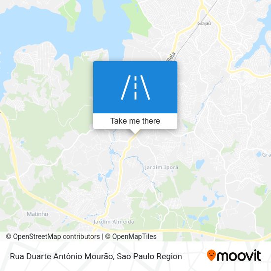 Rua Duarte Antônio Mourão map