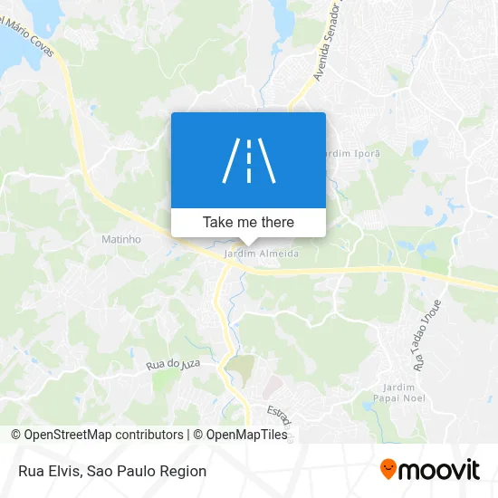 Rua Elvis map