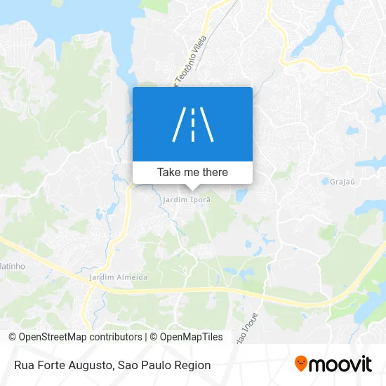 Rua Forte Augusto map