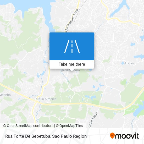 Mapa Rua Forte De Sepetuba