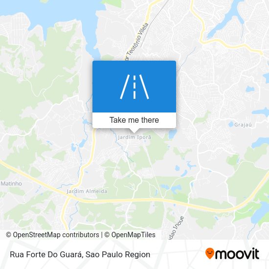 Rua Forte Do Guará map