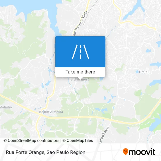 Rua Forte Orange map
