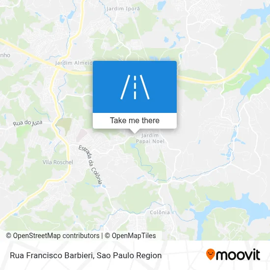 Rua Francisco Barbieri map