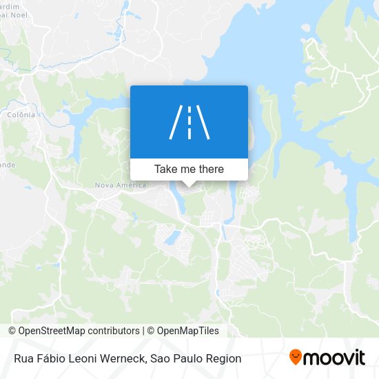 Rua Fábio Leoni Werneck map