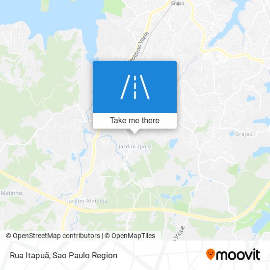 Rua Itapuã map