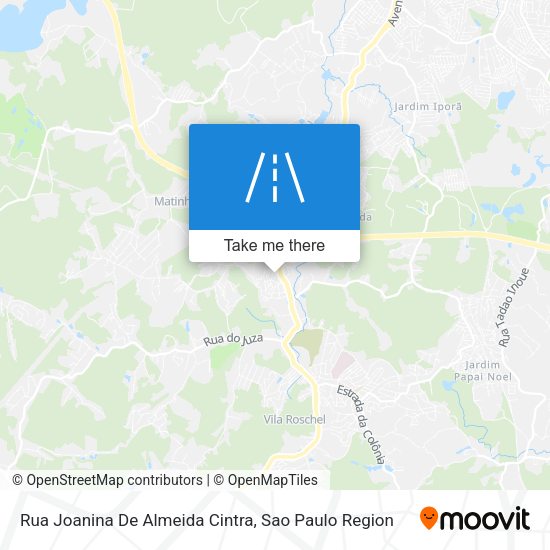 Rua Joanina De Almeida Cintra map