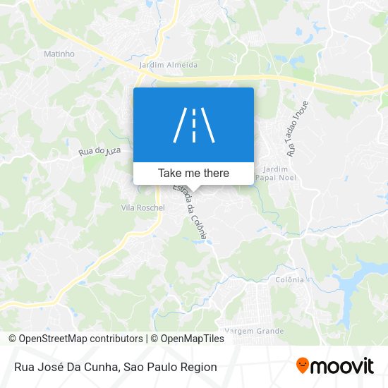 Rua José Da Cunha map