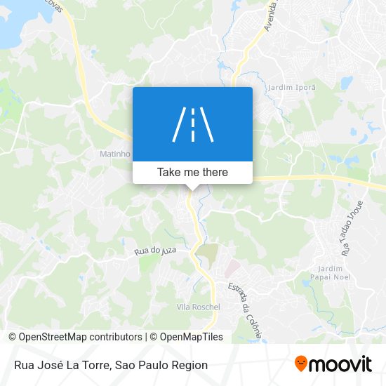 Rua José La Torre map