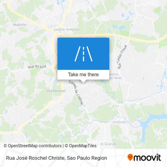 Rua José Roschel Christe map
