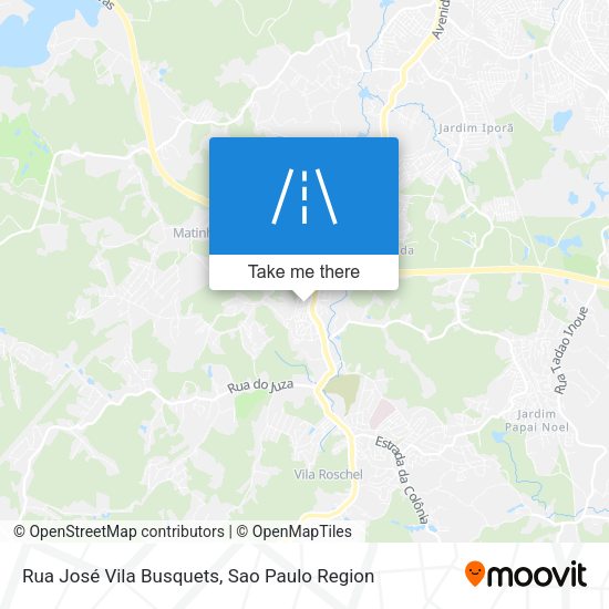 Rua José Vila Busquets map