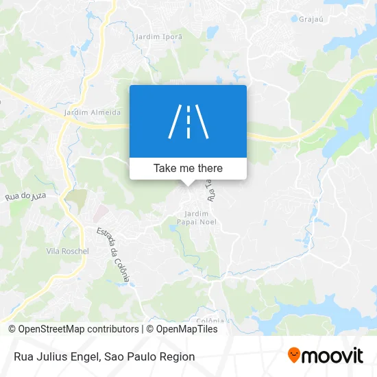 Rua Julius Engel map