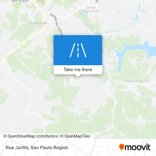 Rua Juritis map