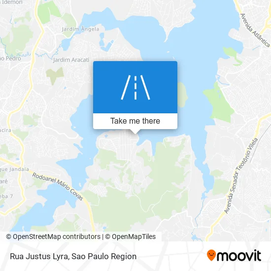 Rua Justus Lyra map