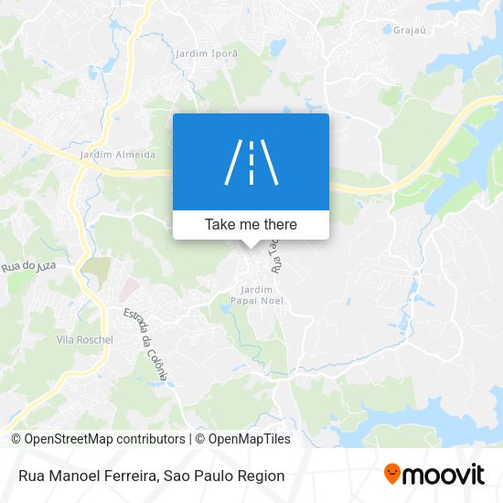 Rua Manoel Ferreira map