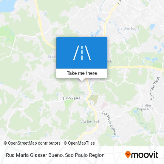 Rua Maria Glasser Bueno map